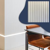 20 placas ripado revestimentos parede moderno relevo 50x50cm cozinha banheiro area interna e externa aconchegante lar luxo