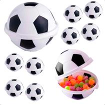 20 Pote Porta Mix Bola Futebol Lembrancinha