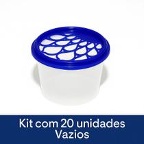 20 Potes Anti Mofo (vazio) Para Cloreto De Cálcio 20 Potes Anti Mofo (vazio) Para Cloreto De Cálcio