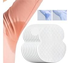 20 Protetores De Roupas Anti Suor Absorvente Axilas(10pares) Cor Branco