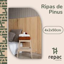 20 Ripas de Madeira Pinus 4x2 cm Kit para Artesanato, Decoração e Marcenaria 20 Ripas de Madeira Pinus 4x2 cm Kit para Artesanato, Decoração e Marcenaria