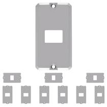 20 Tampa Condulete Alumínio Tomada Rj Medida 3/4 Sieg