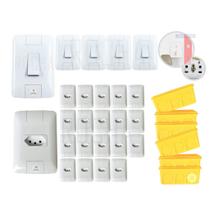 20 tomadas e 5 interruptores Tramontina Aria + 25 CAIXINHA 4x2 sua Casa completa e Linda 20 tomadas e 5 interruptores Tramontina Aria + 25 CAIXINHA 4x2 sua Casa completa e Linda