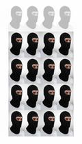 20 Toucas Ninja Balaclava Proteção Solar/Frio Tamanho Único 20 Toucas Ninja Balaclava Proteção Solar/Frio Tamanho Único