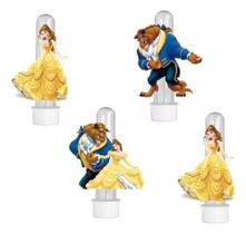 20 Tubetes 3d Personalizado Lembrancinha Bela e a Fera