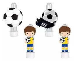 20 Tubetes 3d Personalizado Lembrancinha Futebol 20 Tubetes 3d Personalizado Lembrancinha Futebol