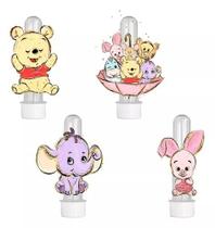 20 Tubetes 3d Personalizado Lembrancinha Ursinho Pooh Cut Aquarela