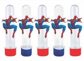20 Tubetes Homem aranha spiderman - Produto artesanal