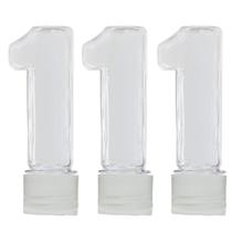 20 Tubetes Numero 1 Lembrancinhas De Festa 1 Ano Infantil Decoração Festa Porta doce Baleiro