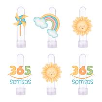 20 Tubetes Personalizado Lembrancinha 365 Sorrisos