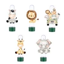 20 Tubetes Personalizado Lembrancinha Safari Aquarela 20 Tubetes Personalizado Lembrancinha Safari Aquarela