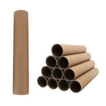 20 Tubos Postal Canudo Papelão 50cm x 7,3cm Ø Sem tampa 20 Tubos Postal Canudo Papelão 50cm x 7,3cm Ø Sem tampa
