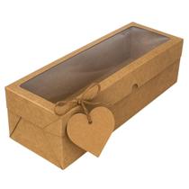 20 un Caixa Para Presente Kraft 35X11X9,5 vinho 20 un Caixa Para Presente Kraft 35X11X9,5 vinho