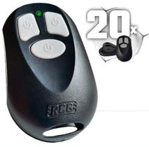 20 un. Controle para portão RCG Command 433mhz cerca alarme