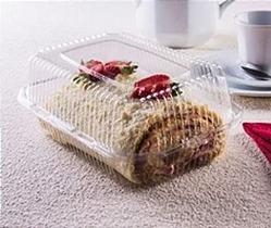 20 Un Embalagem Retangular S10 Para Doce, Rocambole, Pão, Bolo