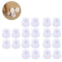 20 Un Protetor De Pé Cadeiras Mesas Móveis Apoios Silicone 20 Un Protetor De Pé Cadeiras Mesas Móveis Apoios Silicone