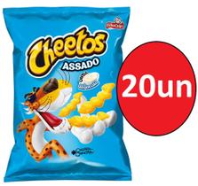 20 Un Salgadinho Cheetos Requeijao Onda 45g - Elma Chips