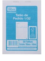 20 Und Talão De Pedido Pequeno 1/32 1 Via 50 Fls Tilibra 20 Und Talão De Pedido Pequeno 1/32 1 Via 50 Fls Tilibra
