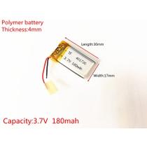 20 Unidades 401730 Com 2 Fios 3,7v 180mah 4mm X 17mm X 30mm