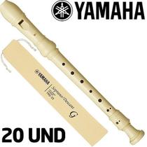 20 Unidades Flauta Doce Germanica Yrs23g Yamaha O F E R T A