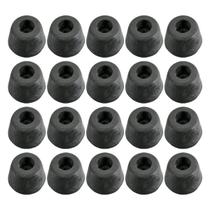 20 unidades pé de borracha para caixa de som (pequeno) - force one 20 unidades pé de borracha para caixa de som (pequeno) - force one