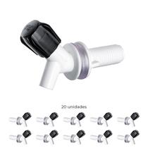 20 Unidades Torneira 5/8 Simples Jardim Filtro D'água Balde Fermentador Lavatório 20 Unidades Torneira 5/8 Simples Jardim Filtro D'água Balde Fermentador Lavatório