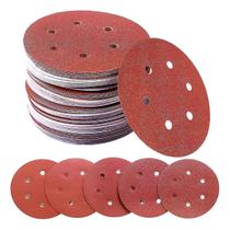 20 X Lixas Disco Grão 9 Polegadas 225mm 6 Furos Lixadeira Politriz KaQi