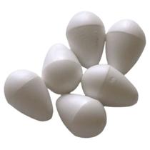 20 x Ovos Indez Branco - Para Canários - Tamanho Pequeno - N2 - Unidade - Animalplast
