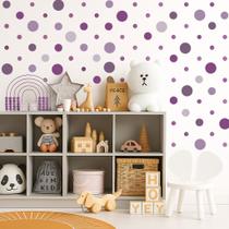 200 Adesivos Decorativos De Parede 2, 3, 4 E 5cm Bolinhas 200 Adesivos Decorativos De Parede 2, 3, 4 E 5cm Bolinhas