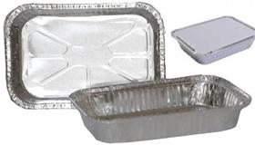 200 Bandeja De Alumínio Marmitex B120 500Ml - Mello (2Cxs)