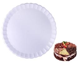 200 Bandeja Isopor Rendada Branca Redonda 19Cm Ultra (1Pct) 200 Bandeja Isopor Rendada Branca Redonda 19Cm Ultra (1Pct)