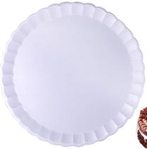 200 Bandeja Isopor Rendada Branca Redonda 25Cm Ultra (1Pct) 200 Bandeja Isopor Rendada Branca Redonda 25Cm Ultra (1Pct)
