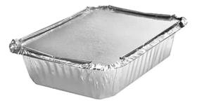 200 Bandeja Marmitex Alumínio 225ml Bricoflex