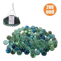 200 Bolinha De Gude Biloca Fubeca Colorida Bolas De Vidro 200 Bolinha De Gude Biloca Fubeca Colorida Bolas De Vidro