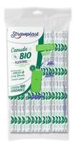 200 Canudos Flexíveis Biodegradável Coquetéis Long drinks - Strawplast