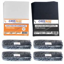 200 Capas E 4 Pc Espirais 12mm 14mm 17mm 20mm Pretos 200 Capas E 4 Pc Espirais 12mm 14mm 17mm 20mm Pretos