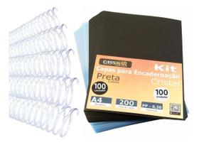 200 Capas E 500 Espirais 07mm 09mm 12mm 14mm 17mm Cristal 200 Capas E 500 Espirais 07mm 09mm 12mm 14mm 17mm Cristal