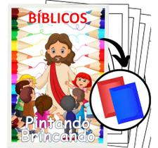 200 Desenhos Bíblicos Para Colorir E Pintar 200 Folhas Avulsas A4! 1 Desenho Por Folha!