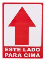 200 Etiquetas Seta "Este Lado Para Cima" - 100 X 150mm 200 Etiquetas Seta "Este Lado Para Cima" - 100 X 150mm
