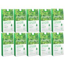 200 folhas prontas para depilacao corporal hortela depilflax 200 folhas prontas para depilacao corporal hortela depilflax