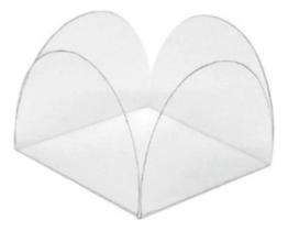 200 Forminhas Transparente Doces Casamento Minimalista