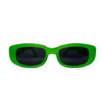 200 Óculos Retro Verde Neon Festa Com Lente Luz Negra - Moda Solaris