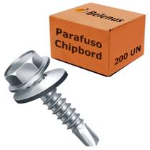 200 PARAFUSO SEXTAVADO BROCANTE COM ARRUELA VEDACAO 5.5 X 20mm 200 PARAFUSO SEXTAVADO BROCANTE COM ARRUELA VEDACAO 5.5 X 20mm