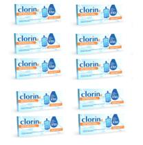 200 Pastilhas Purificadoras de Água Potável galão 10 litros Clorin