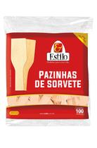 200 Pazinha para Sorvete de Madeira 6cm 200 Pazinha para Sorvete de Madeira 6cm