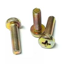 200 Pç Parafuso Máquina Cabeça Panela Phillips M5 5mm x 25mm 200 Pç Parafuso Máquina Cabeça Panela Phillips M5 5mm x 25mm