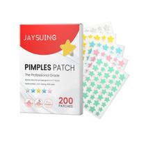 200 Pcs Star Pimple Patch Adesivos De acne Em Forma De Estrela , Cinco Cores , Tamanhos Diferentes , Adequados Para Vári
