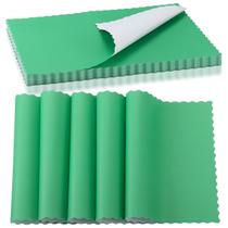 200 peças de jogos americanos de papel verde Uiifan, 25 x 36 cm, bordas recortadas
