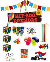200 Prenda Festa Junina Brinquedos Doação Criança Quermesse - Kit Prenda Festa Junina