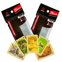 200 Protetor de Cartas Mini Chimeuro 43,5x67,5mm para o Jogo Catan